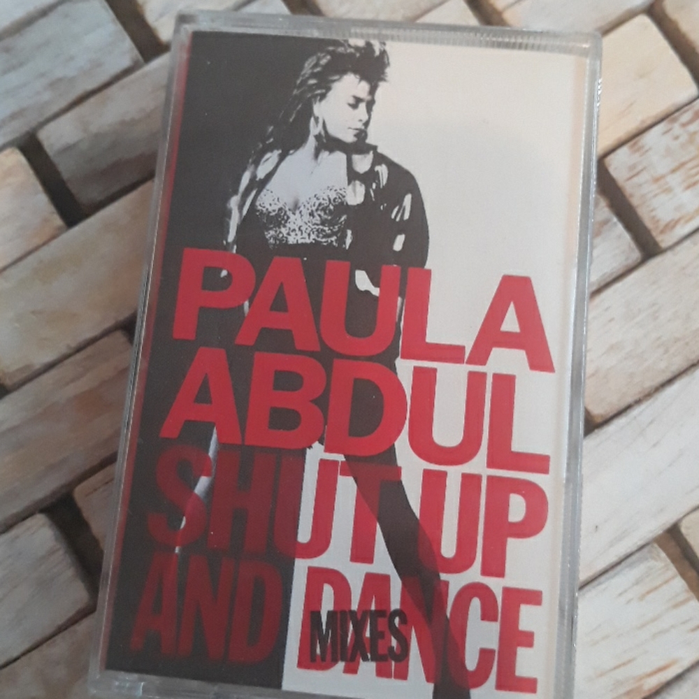 Paula Abdul Shut Up and Dance mixes cassette